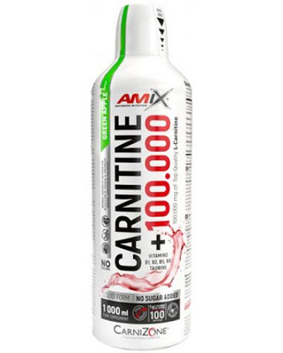 Carnitine 100.000, череша и малина, 1000 ml, Amix - 1