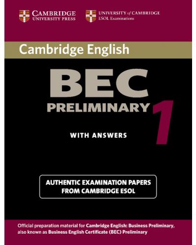 Cambridge BEC Preliminary 1 - 1