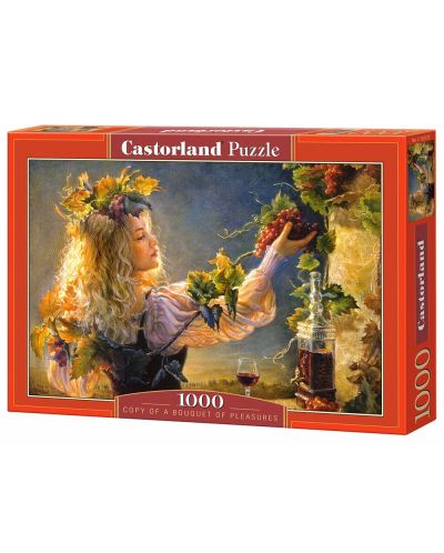 Пъзел Castorland от 1000 части - Букет от удоволствия