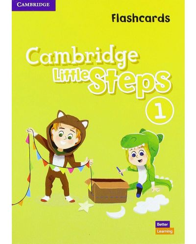 Cambridge Little Steps Level 1 Flashcards / Английски език - ниво 1: Флашкарти - 1
