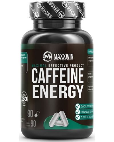Caffeine Energy, 100 mg, 90 капсули, Maxxwin - 1