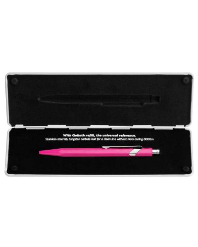 Автоматична химикалка Caran d'Ache 849 Pop Line Collection Pink – Син - 4