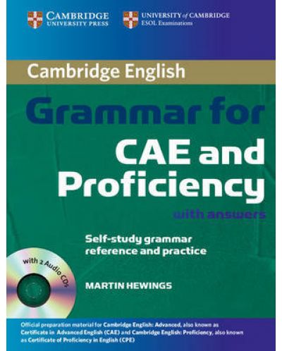 Cambridge Grammar for CAE and Proficiency - ниво C1 и С2 (+ 2 audio CD и отговори) - 1