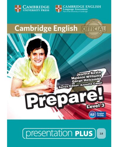 Cambridge English Prepare! Level 3 Presentation Plus DVD-ROM / Английски език - ниво 3: Presentation Plus DVD-ROM - 1
