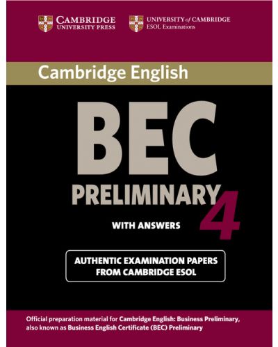 Cambridge BEC 4 Preliminary Student's Book with answers - 1