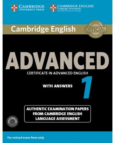 Cambridge English Advanced 1 for Revised Exam from 2015 Student's Book Pack (Student's Book with Answers and Audio CDs (2)) - 1