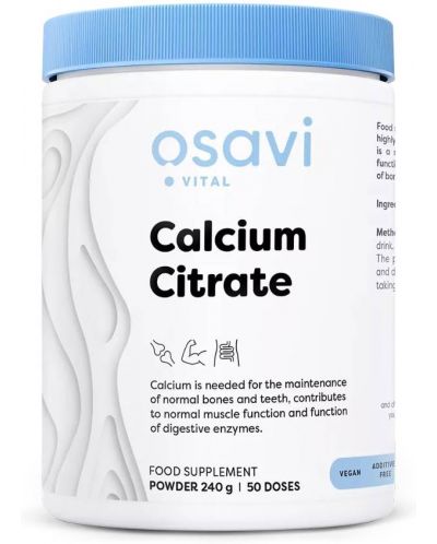 Calcium Citrate, 240 g, Osavi - 1