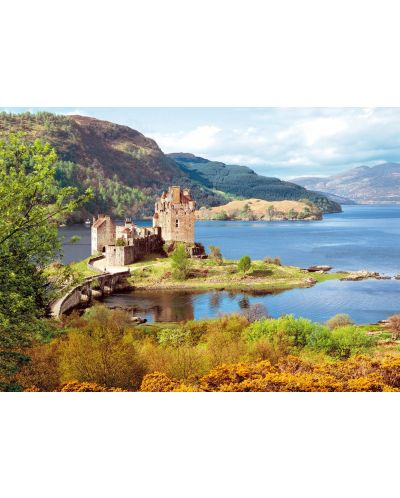 Пъзел Castorland от 2000 части - Замък в Шотландия - 2