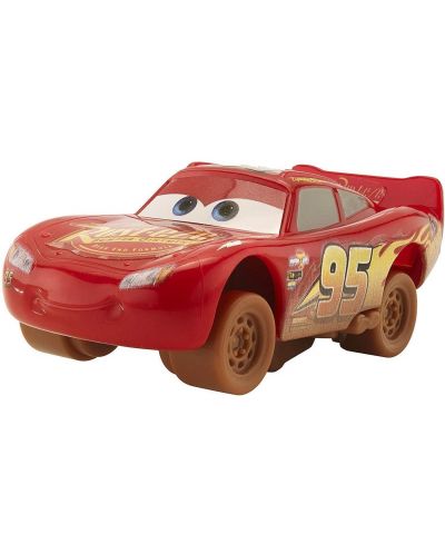 Детска играчка Mattel Cars 3 - Блъскащи колички, McQueen, Мащаб 1:55 - 2