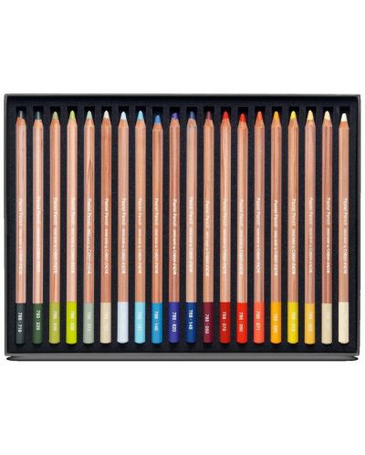 Цветни пастелни моливи Caran d'Ache – 40 цвята - 2