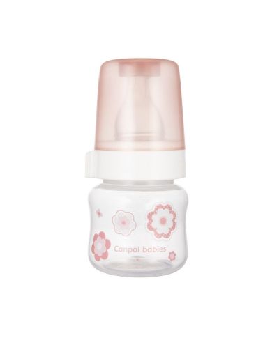 Антиколик шише за коластра Canpol - Розово, 60 ml