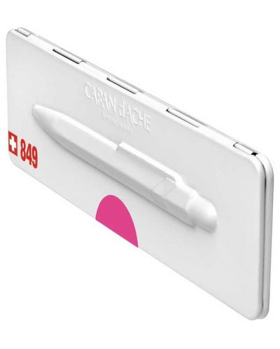 Автоматична химикалка Caran d'Ache 849 Pop Line Collection Pink – Син - 2