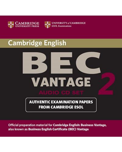 Cambridge BEC Vantage 2 Audio CD - 1