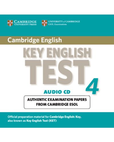 Cambridge Key English Test 4 Audio CD - 1