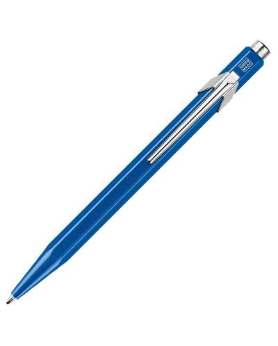 Автоматична химикалка Caran d'Ache 849 Pop Line Collection Metallic Blue – Син - 1