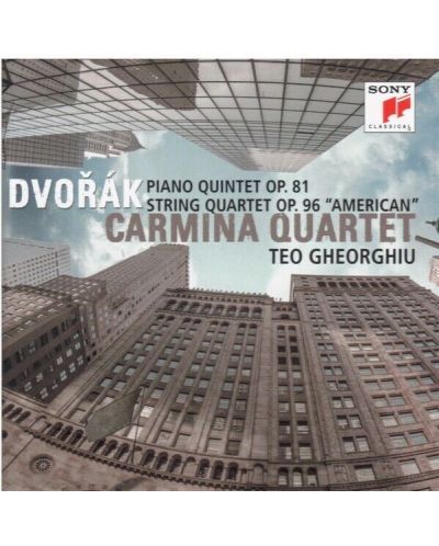 Carmina Quartet & Teo Gheorghiu - Dvorák: Piano Quintet Op. 81 / String Qu (CD) - 1