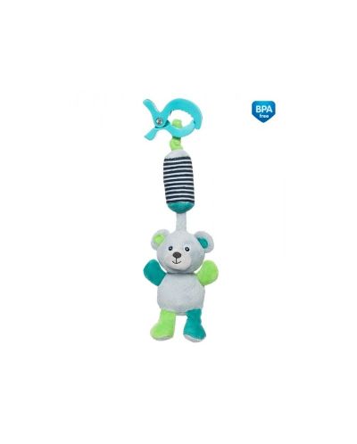 Canpol Плюшена играчка с камбанен звън 0м+ Bears Сива