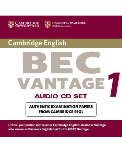 Cambridge BEC Vantage Audio CD Set (2 CDs) - 1