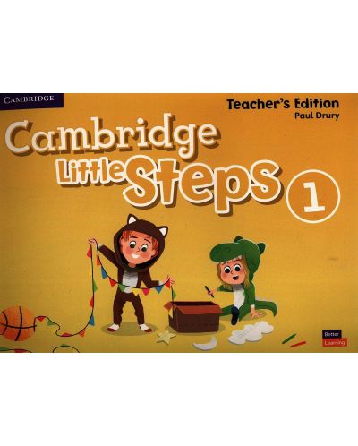 Cambridge Little Steps Level 1 Teacher's Edition / Английски език - ниво 1: Книга за учителя - 1