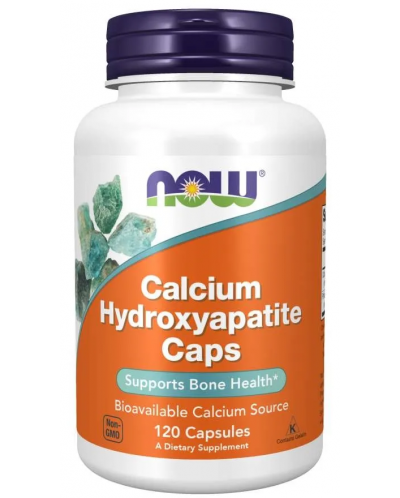 Calcium Hydroxyapatite, 120 капсули, Now - 1