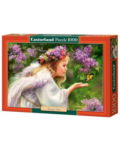 Пъзел Castorland от 1000 части - Ангел и пеперуда