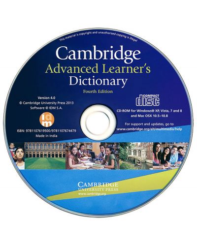 Cambridge Advanced Learner's Dictionary 4th edition: Речник по английски език + CD - 2