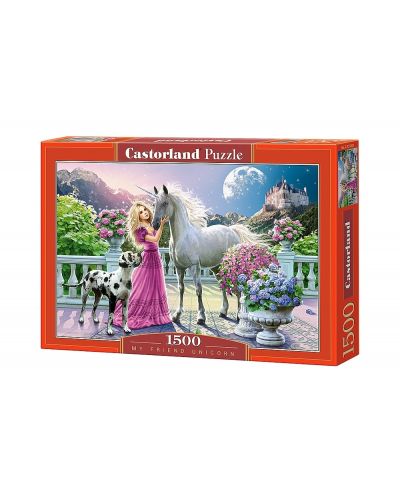 Пъзел Castorland от 1500 части - Еднорог