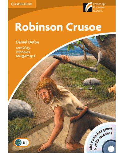 Cambridge Experience Readers: Robinson Crusoe Level 4 Intermediate Book with CD-ROM and Audio CD - 1