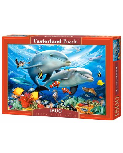 Пъзел Castorland от 1500 части - Подводен свят