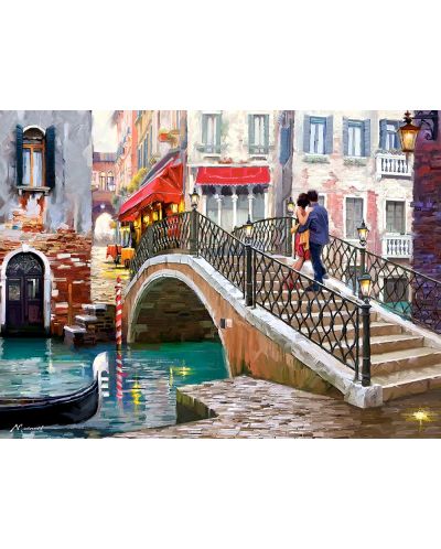 Пъзел Castorland от 2000 части - Мост във Венеция - 2