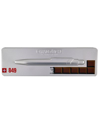 Автоматична химикалка Caran d'Ache 849 Chocolate – Син - 2