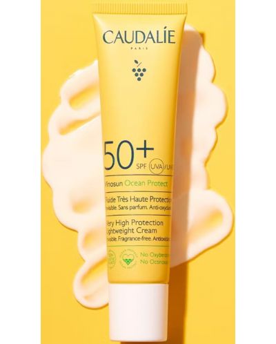 Caudalie Vinosun Protect Слънцезащитен крем за лице, SPF50+, 40 ml - 2