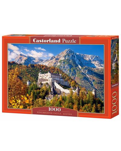 Пъзел Castorland от 1000 части - Замъкът Hohenwerfen в Австрия - 1