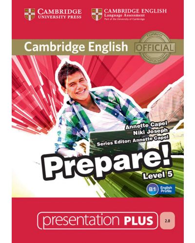 Cambridge English Prepare! Level 5 Presentation Plus DVD-ROM / Английски език - ниво 5: Presentation Plus DVD-ROM - 1