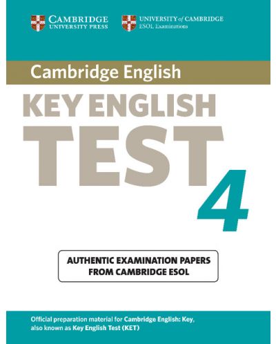 Cambridge Key English Test 4 Student's Book - 1