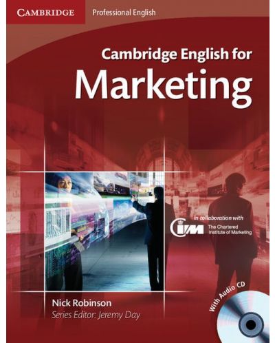 Cambridge English for Marketing Student's Book with Audio CD - 1