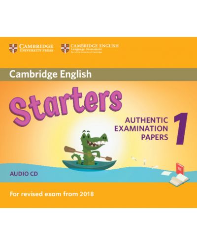 Cambridge English Starters 1 for Revised Exam from 2018 Audio CD - 1