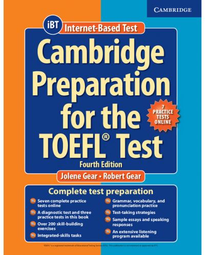 Cambridge Preparation for the TOEFL Test Book with Online Practice Tests - 1