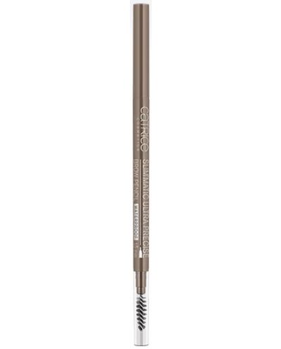 Catrice Водоустойчив молив за вежди Slim Matic, 030 Dark, 0.05 g - 2