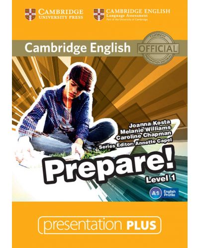 Cambridge English Prepare! Level 1 Presentation Plus DVD-ROM / Английски език - ниво 1: Presentation Plus DVD-ROM - 1