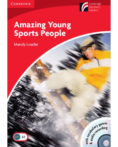Cambridge Experience Readers: Amazing Young Sports People Level 1 Beginner/Elementary Book with CD-ROM/Audio CD Pack - 1