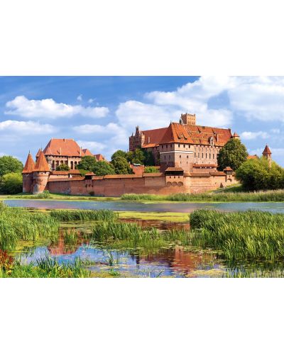 Пъзел Castorland от 3000 части - Замъка Малборк в Полша - 2
