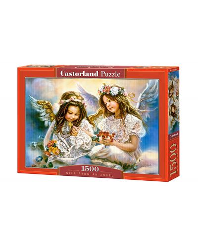 Пъзел Castorland от 1500 части - Подарък от ангелите - 1