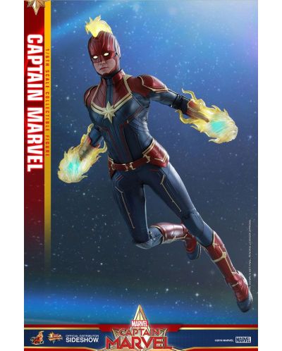 Екшън фигура Hot Toys Marvel: Captain Marvel - Captain Marvel, 29 cm - 6