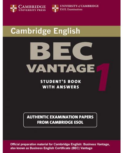 Cambridge BEC Vantage 1 - 1