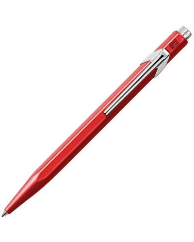 Автоматична химикалка Caran d'Ache 849 Metal Collection Red – Син - 1