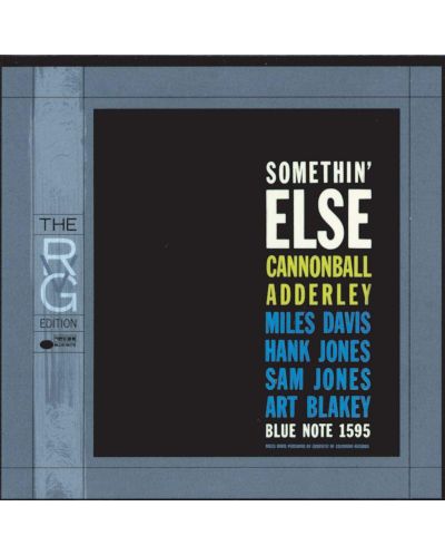 Cannonball Adderley - SOMETHIN' ELSE (RUDY VAN GELDER REMASTER) (CD)