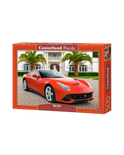 Пъзел Castorland от 500 части - Ferrari F12 Berlinetta