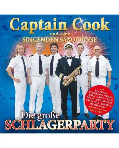 Captain Cook und seine singenden Saxophone - Die große Schlagerparty (CD) - 1