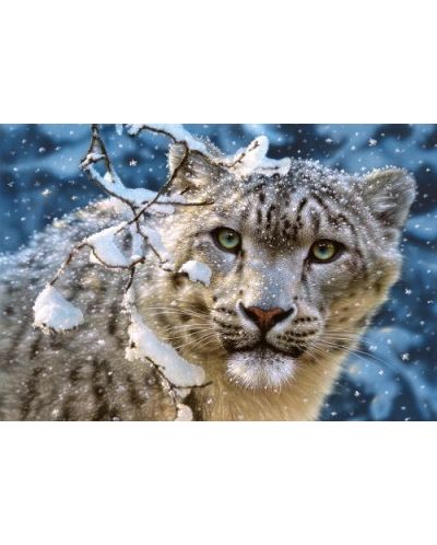 Пъзел Castorland от 1500 части - Снежен леопард - 2
